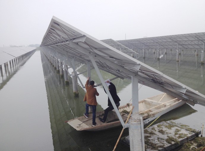 Jiangsu Taizhou Fishery-Solar Complementary 100 MW Project Site Jiangsu Taizhou Fishery-Solar Complementary 100 MW Project Site