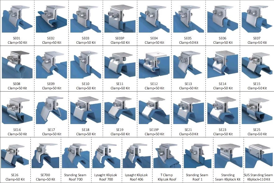 More Options For Solar PV Clamp More Options For Solar PV Clamp